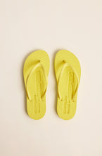 Load image into Gallery viewer, Rudolph Care &amp; Sleepers | Yellow Flip Flops - Slim Strap | Size 37