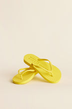 Load image into Gallery viewer, Rudolph Care &amp; Sleepers | Yellow Flip Flops - Slim Strap | Size 38