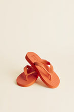 Load image into Gallery viewer, Rudolph Care &amp; Sleepers | Orange Flip Flops – Wide Strap | Size 39