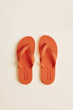 Load image into Gallery viewer, Rudolph Care &amp; Sleepers | Orange Flip Flops – Wide Strap | Size 37